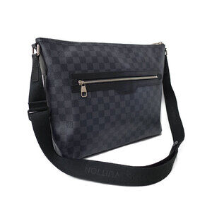 Louis Vuitton Damier Shoulder Graphite Mick Black Bag